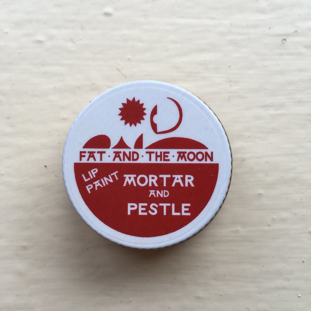 Fat and the Moon Lip Paint Mortar & Pestle